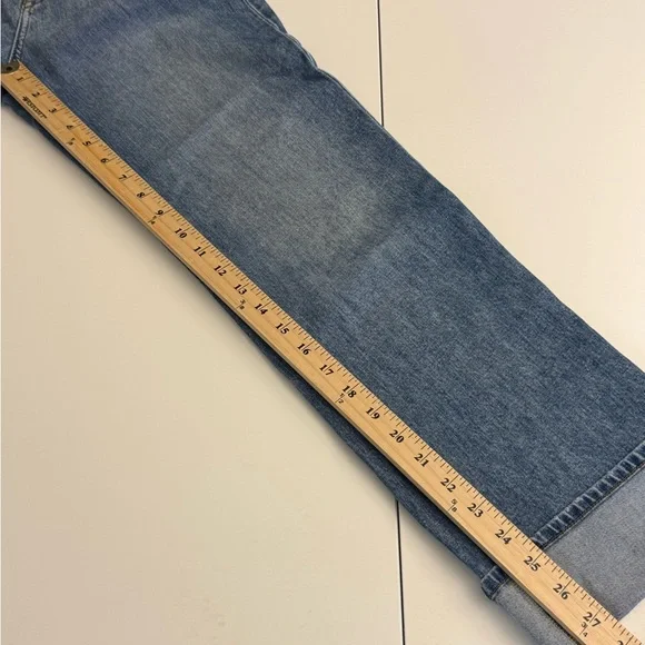 Jonathan Simkhai Laurel Canyon High Rise Cropped Ankle Boot Jeans Size 24